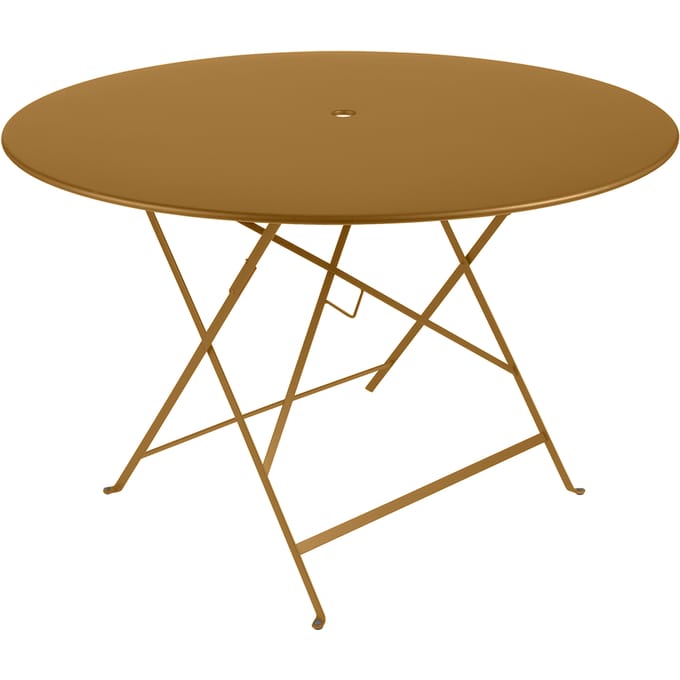 Fermob BISTRO klaptafel rond - D2 peperkoek - Ø 117 cm