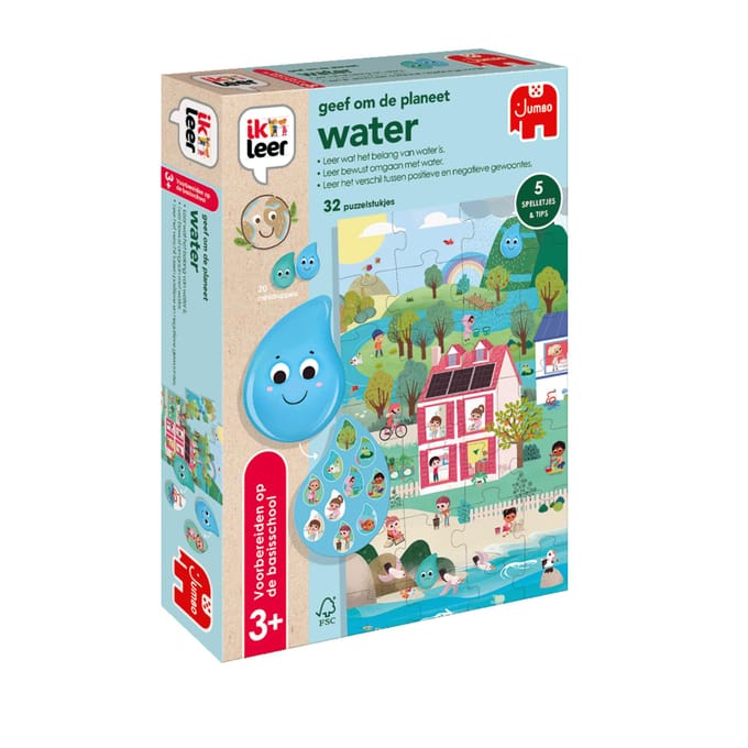Jumbo - Ik Leer - Geef Om De Planeet Water - Educatief Spel - Vanaf 4 jaar