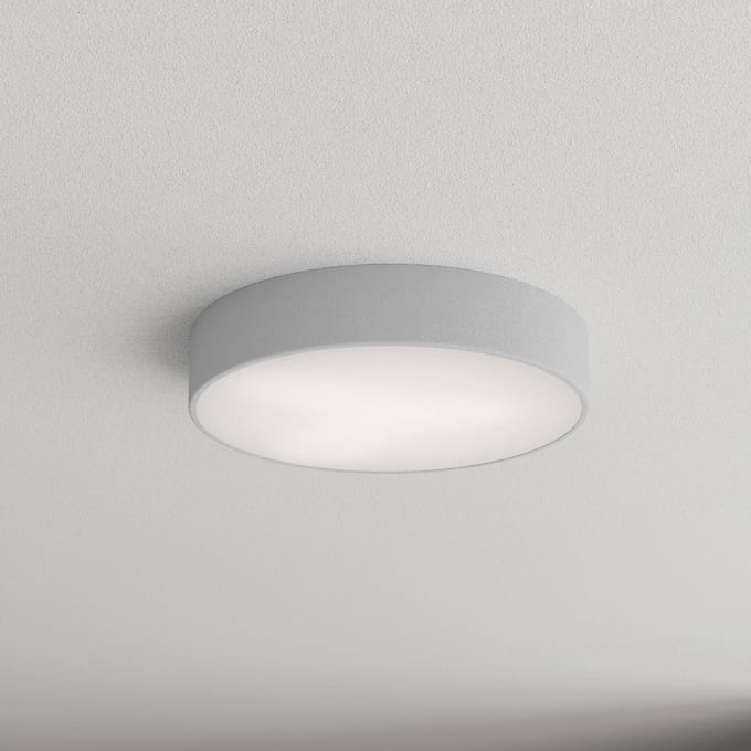 TEMAR LIGHTING Plafondlamp Cleo 400, Ø 40 cm grijs