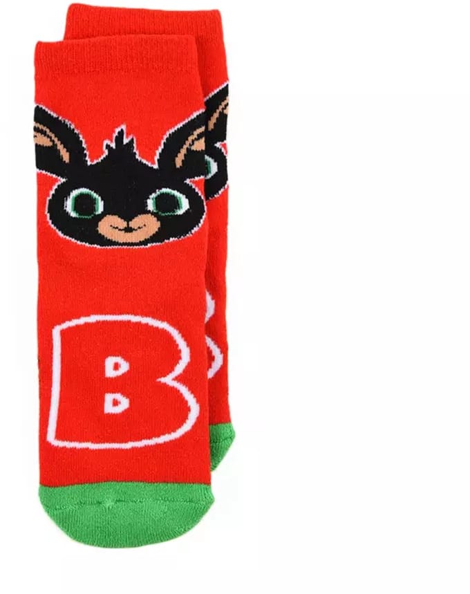 Bing Bunny Antislip Sokken – Rood/Groen – Maat 19/22