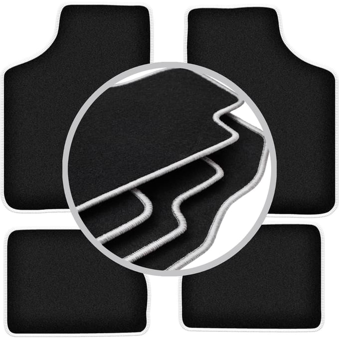 CARLUX-SILVER automatten voor: Opel Corsa A hatchback (1982-1993)