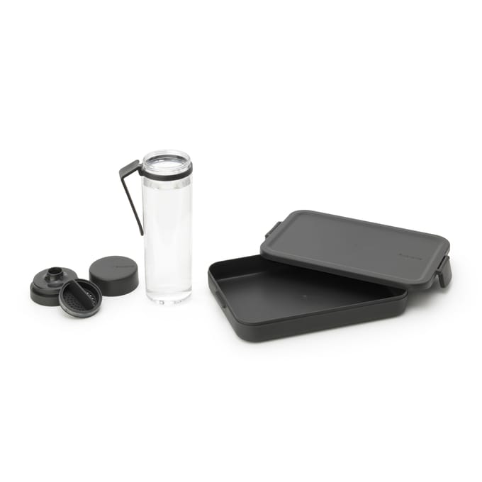 Brabantia Make & Take Breakset - 2-delig - Kunststof - Dark Grey