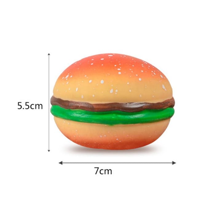 Squishy Stressverlichter Speelgoed Hamburger Kneedkoekjes Ontspannend Vent Speelgoed Angst Ontspanning Kantoor Bureau Accessoire