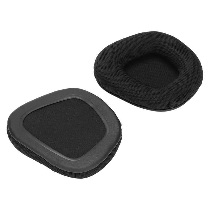 2 pièces Housse de coussinet d'oreille de remplacement Compatible avec Corsair VOID PRO Noir (FYZ 183) black