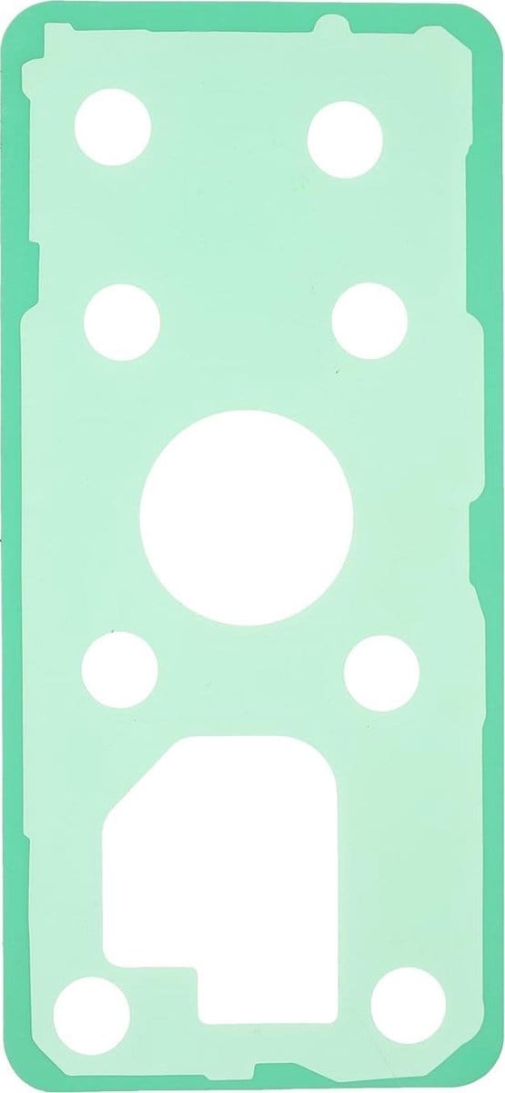 Plaksticker Geschikt voor Samsung Galaxy S9 – Achterkant – Transparant