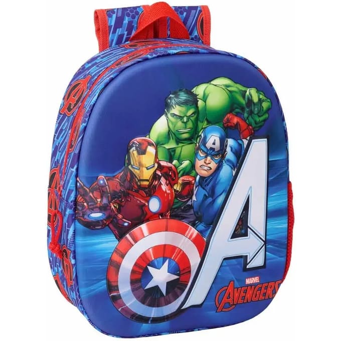 3D rugzak voor kinderen Safta Marvel Avengers