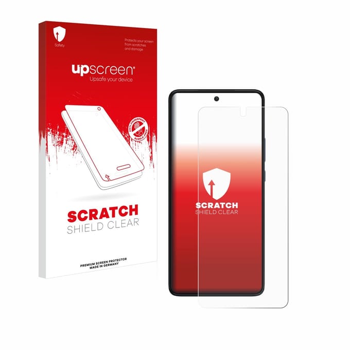 upscreen - Screenprotector voor Motorola Edge 30 - Folie Beschermfolie transparant