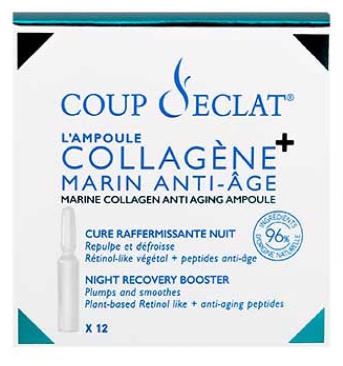 Coup D'Éclat 12 Anti-Ageing Marine Collageen & Peptiden Ampullen