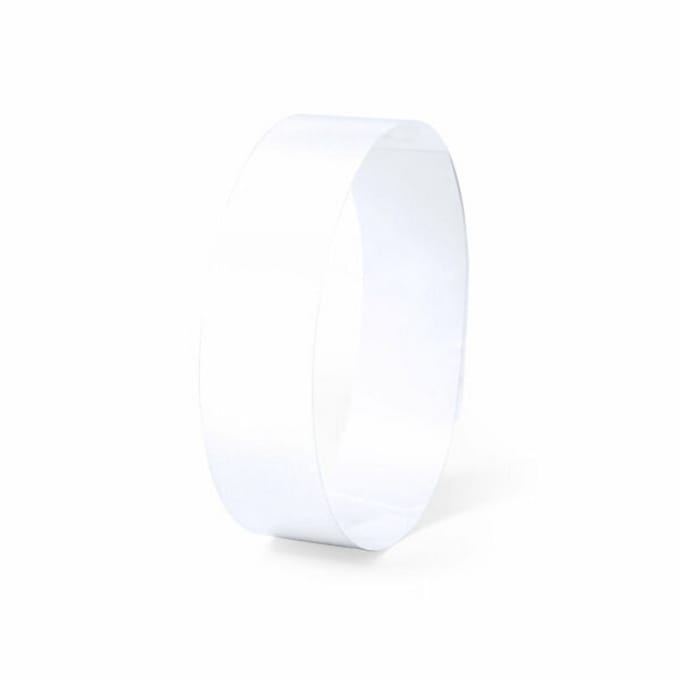Klaparmband Blanco