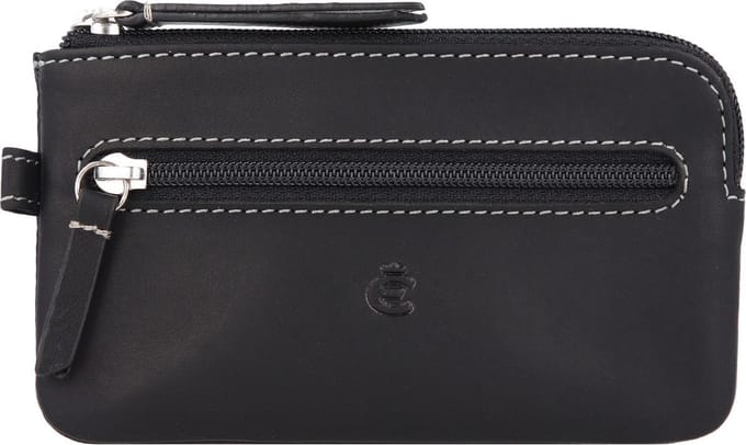 Esquire Dallas Sleuteletui Leer 12,5 cm - schwarz