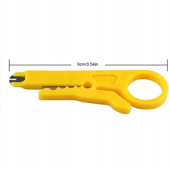 Rosfix Isolatiestripper Striptang - Compact met LSA-Indruktool - UTP/STP 5–6,2mm