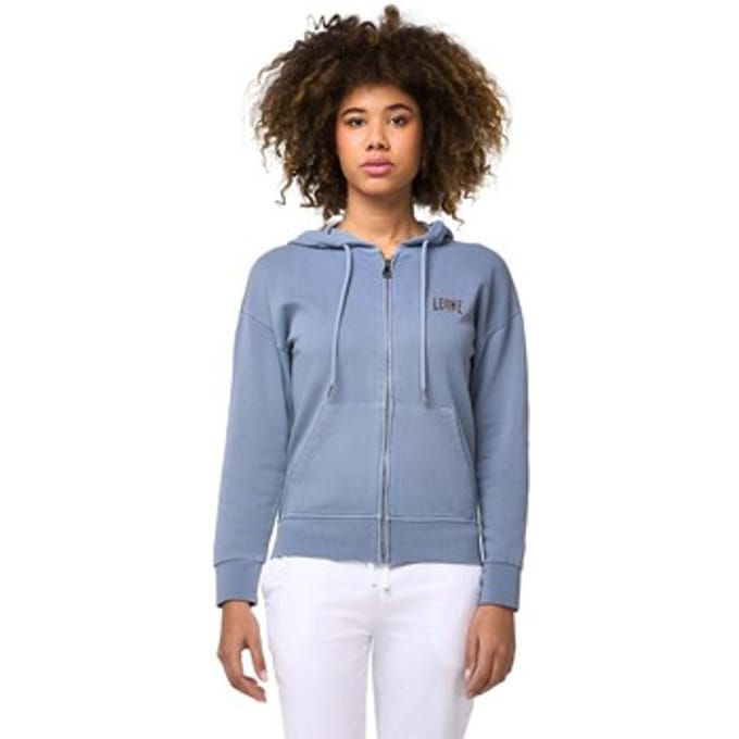 Capuchon sweaters Leone 1947 Woman Hoody Full Zip e
