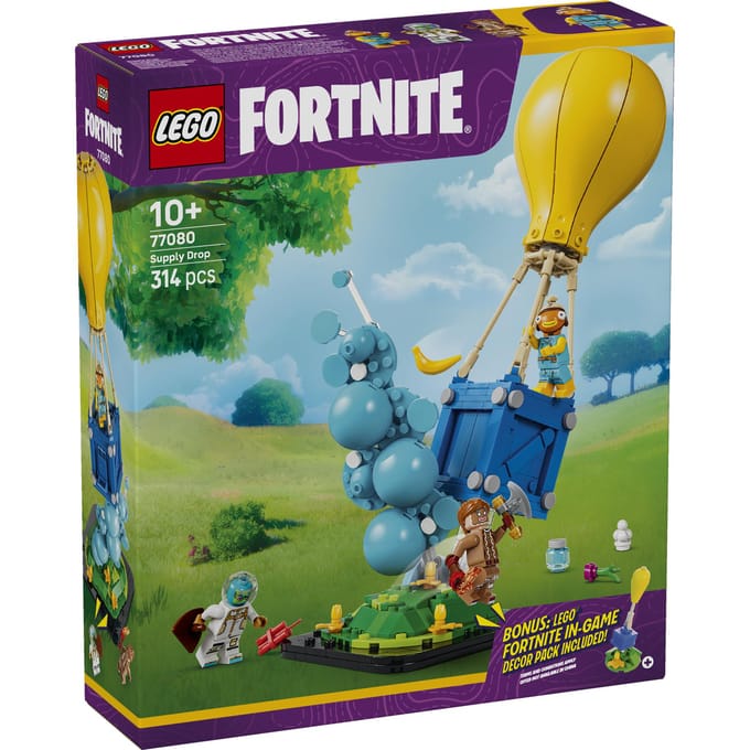 LEGO Fortnite Supply Drop Game Bouwpakket met Speelgoed voor Kinderen 77080