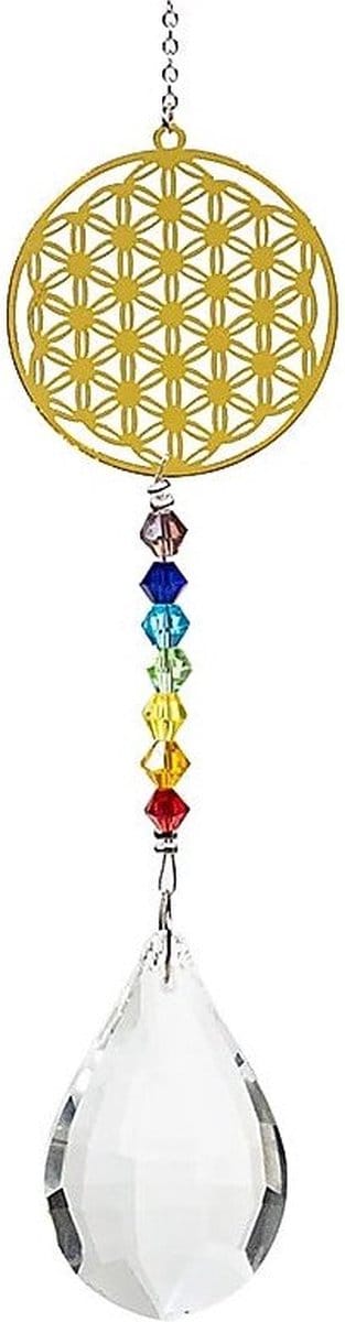 Feng Shui Chakra Kristallen hanger Bloem van het leven