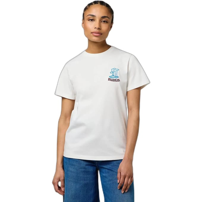 Dames-T-shirt Wrangler Graphic