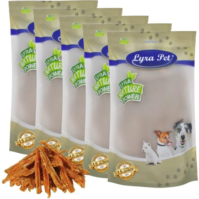 5 kg Lyra Pet® kipfiletreepjes