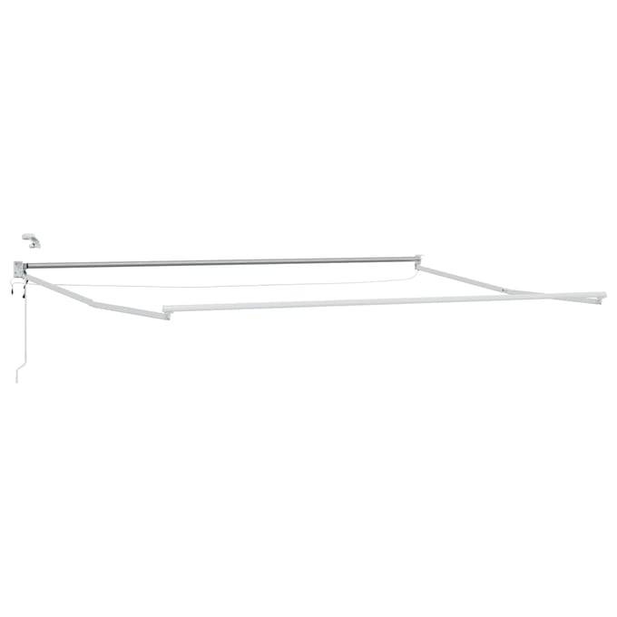 vidaXL - Elektrisch - Uitschuifbare - Zonneluifel - Crème - 4,5 - × - 3 - m