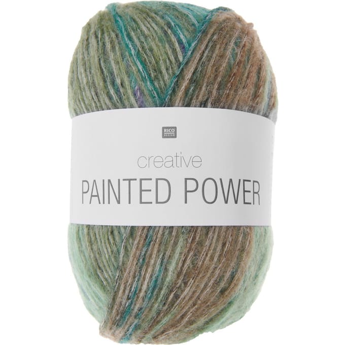 Rico Design Creative "Painted Power" - Aqua