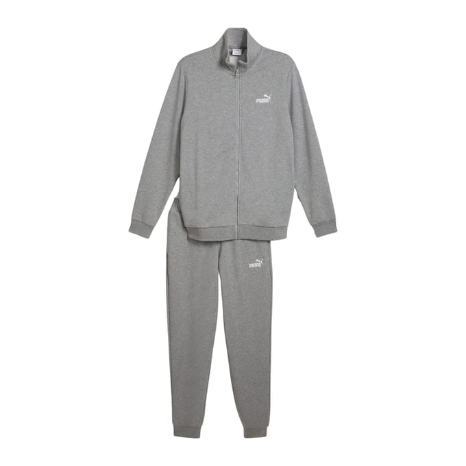 PUMA ESS Sweat Suit TR Unisex Trainingspak - medium gray heather