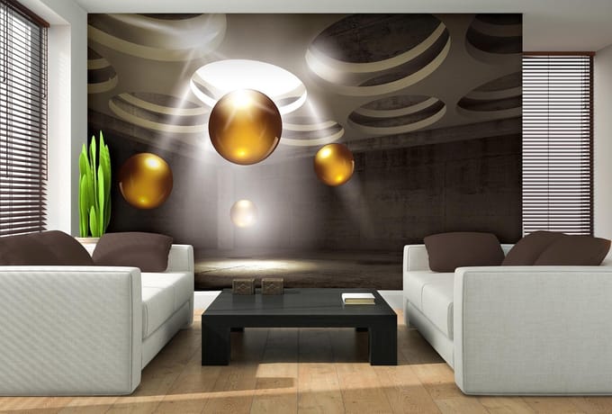Poster | Goud | 104 x 70,5 cm
