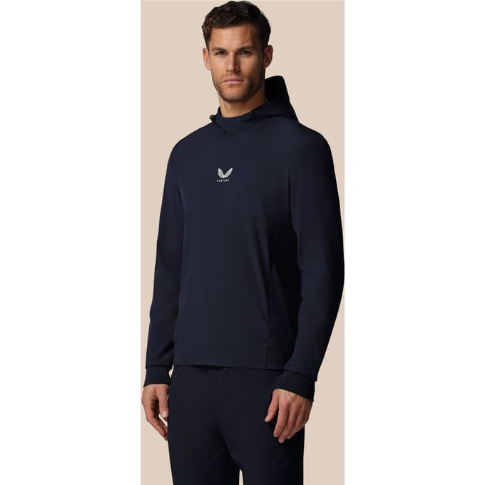 Heren Golf Performance Hoodie - Marineblauw