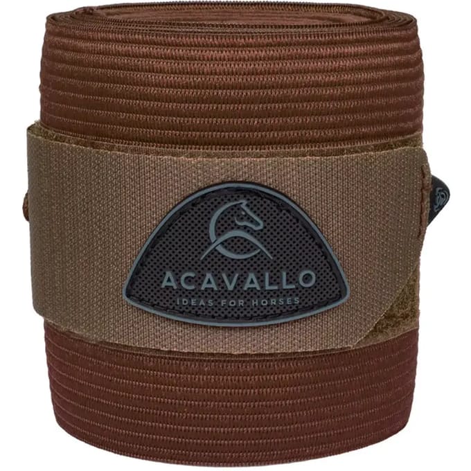 Polo bandages voor paarden met elastiek Acavallo (x2)