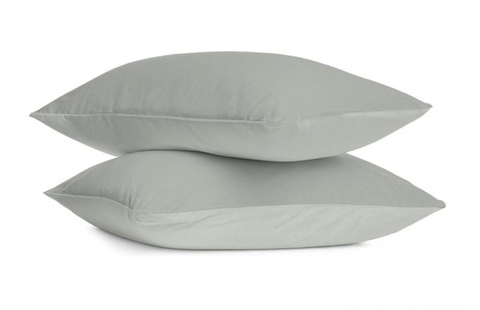 Byrklund Kussensloop Wash & Rest - 2x 60x70 - Groen - 100% Polyester
