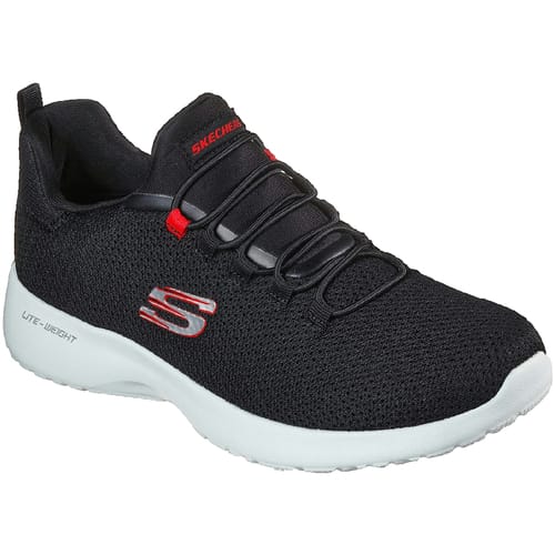 Skechers Sport Heren DYNAMIGHT Sneakers Heren zwart/rood