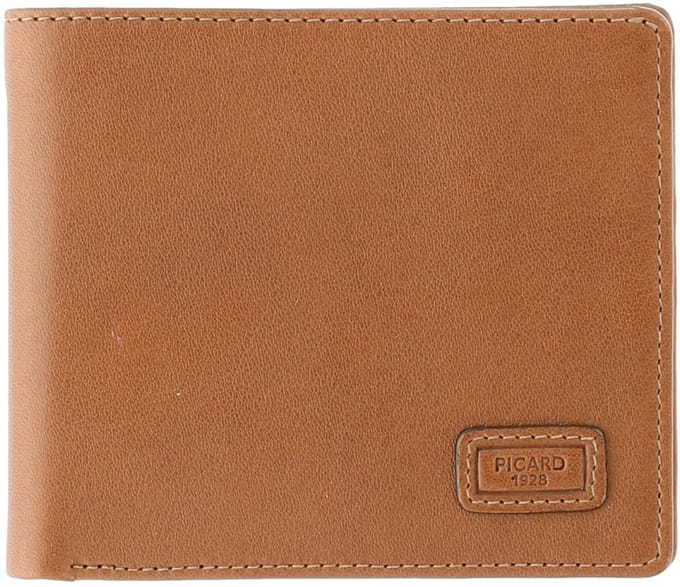 Picard Authentic1 Portemonnee Leer 11 cm - Jongens - Horizontaal - cognac