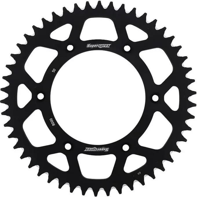 Moto aluminium kroon Supersprox RAL-8000:50