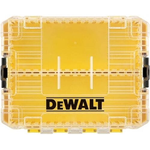 DeWalt ToughCase+ Serie - Gereedschapskoffer - Middelgroot - Transparante Deksel