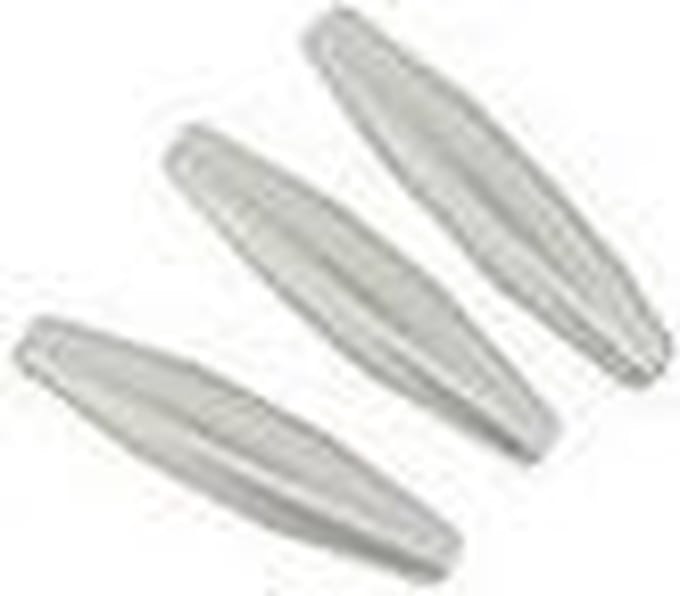0801-20314 Parels ovaal wit 5x20 mm