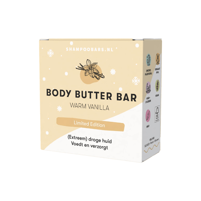 SOLYD Body Butter Bar Warm Vanilla 45gr
