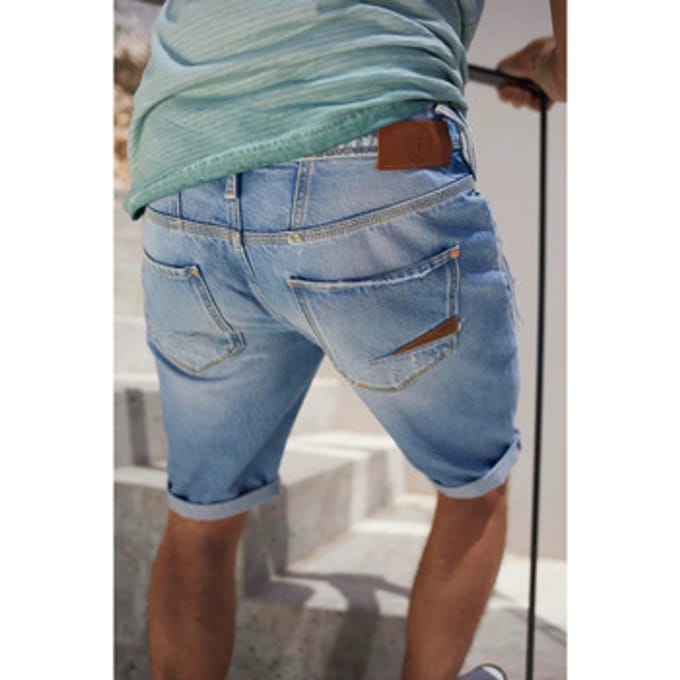 Korte Broek Le Temps des Cerises Bermuda short van jeans LAREDO