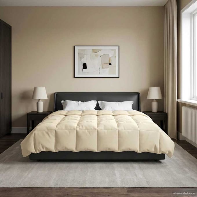 vidaXL - Winter - Duvet - 220 - x - 260 - cm - Winter - Microvezel - (100% - polyester)