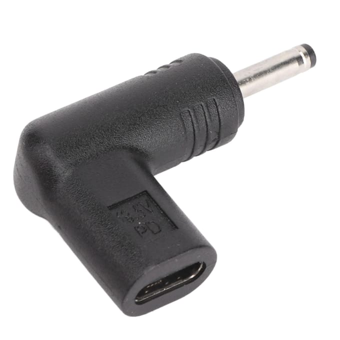 100W PD USB 3.1 Type C Vrouwelijk USB C naar DC 18.5‑20V 3.0x1.1mm Adapter PD Emulator Trigger 90 Graden