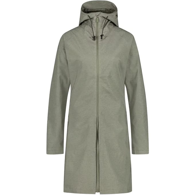 Vrouwelijke waterdichte parka met capuchon Agu Urban