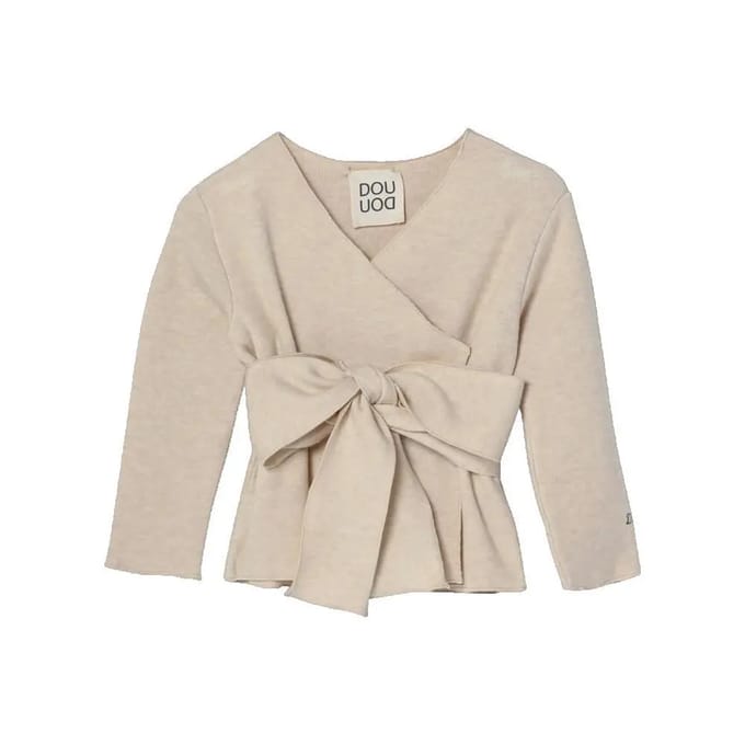 Geknoopte meisjes cardigan Douuod