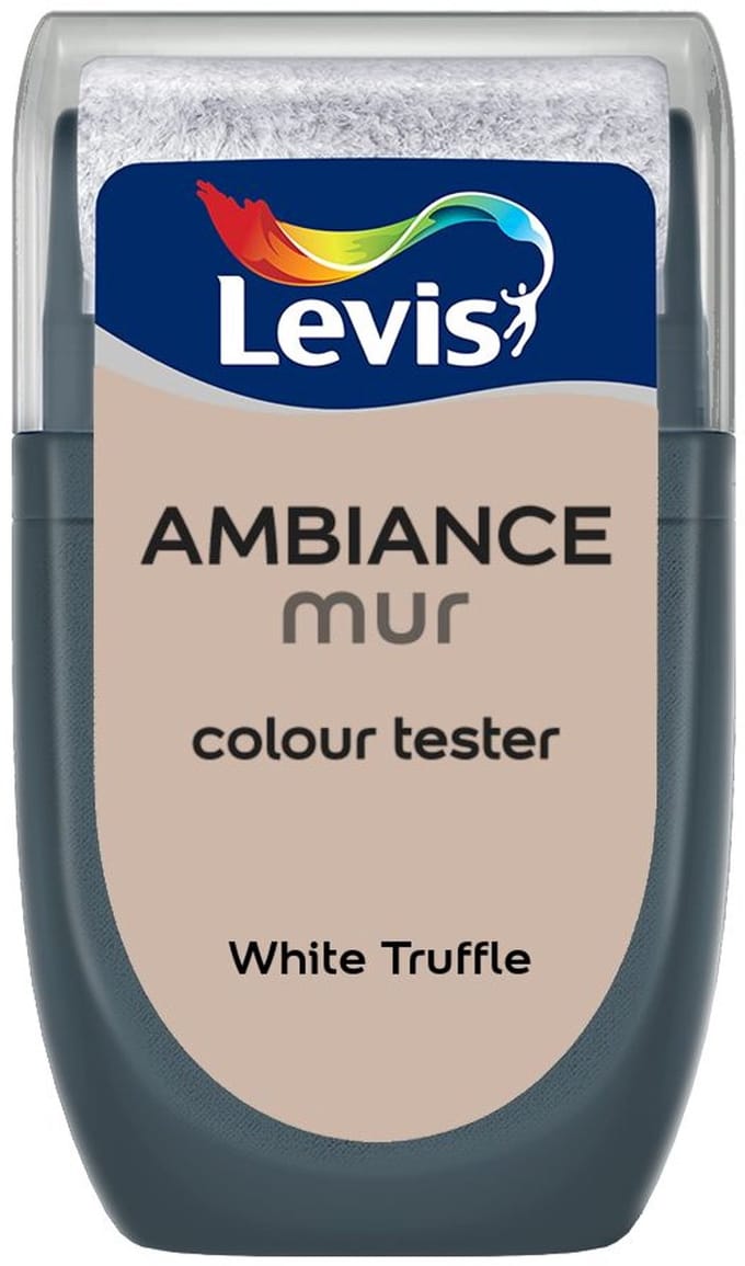 Levis - Muurverf Kleurtester Mat Mix - White Truffle - Mengverf - 30 Ml