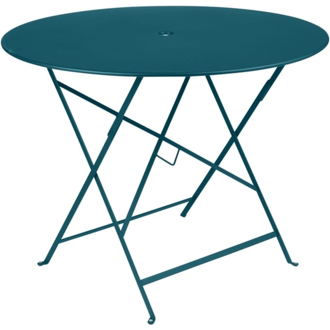 Fermob BISTRO klaptafel rond - 21 acapulcoblauw - Ø 96 cm