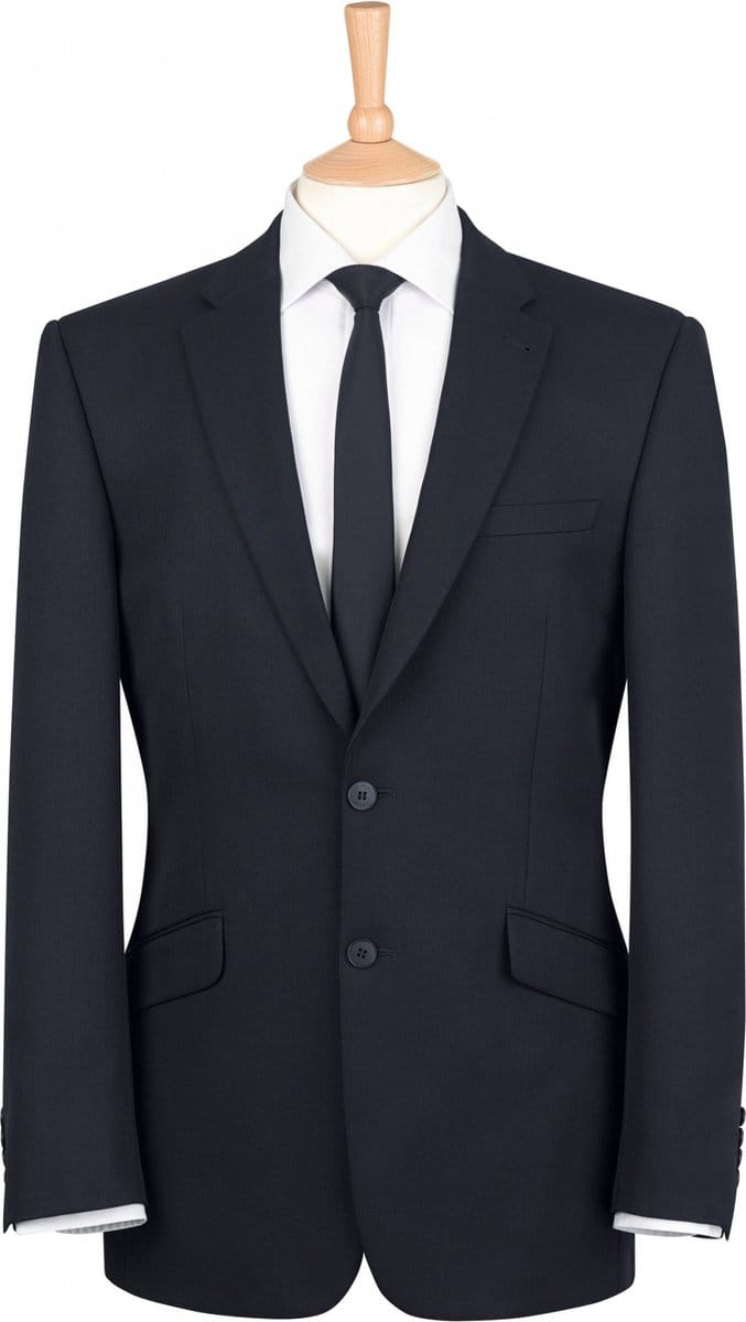 Brook Taverner Jupiter Tailored Fit Jacket BT3344 - Black - 60 EU (48 UK)