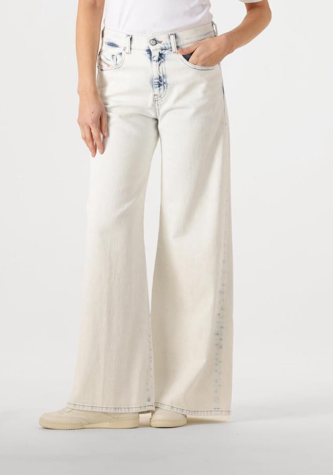 Diesel 1978 D-akemi Jeans Dames - Broek - Wit - Maat 30/32