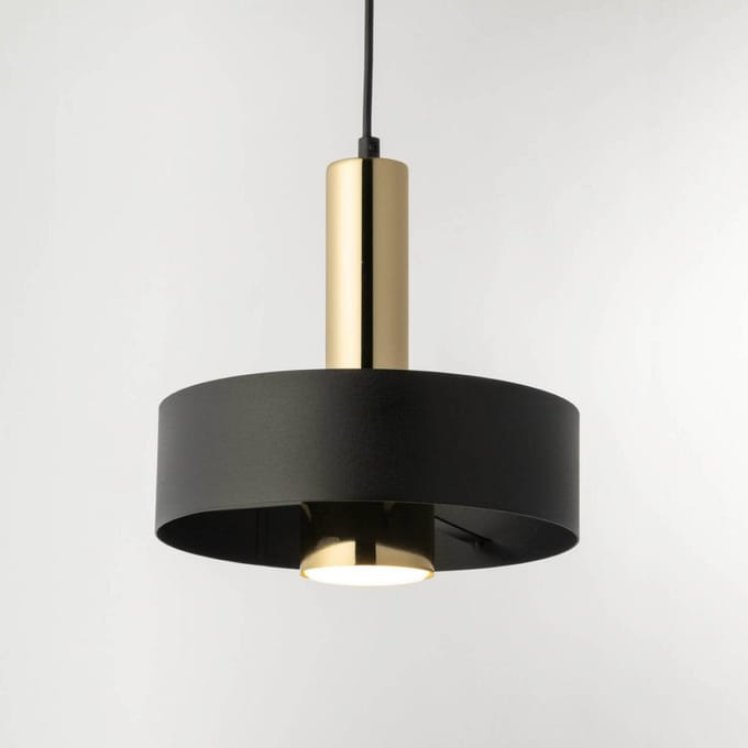 RIF LUX 1 M Hanglamp Sigma Lighting - Modern Zwart/Goud