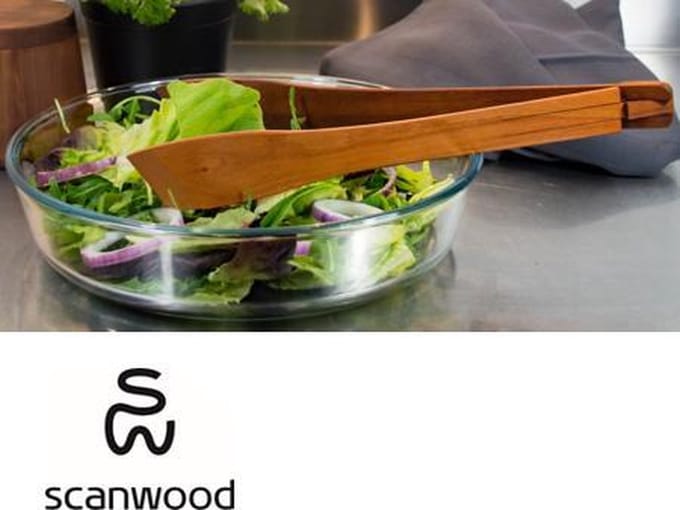 Scanwood opvouwbare tang kersenhout 30 cm