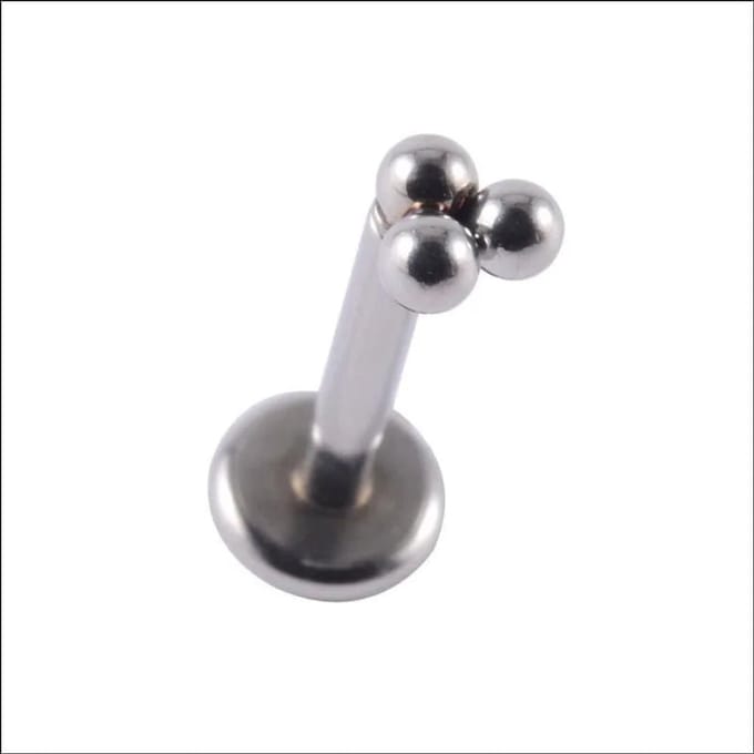 Piercing helix - Chirurgisch stalen oorpiercing - Design met bolletjes