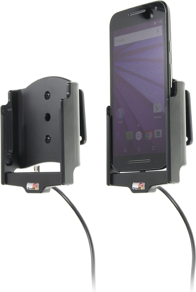 Brodit Active, Mobiele telefoon/Smartphone, Actieve houder, Auto, Zwart