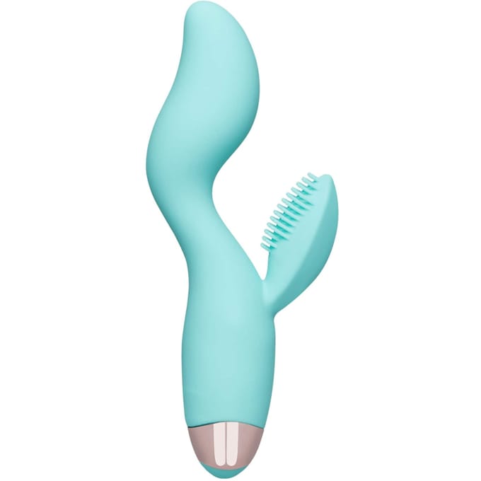 Oplaadbare siliconen Rabbit, 20 cm