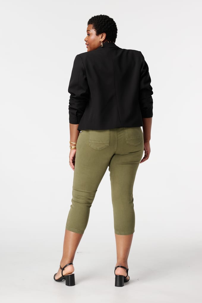 MS Mode Tregging Tregging met denim look