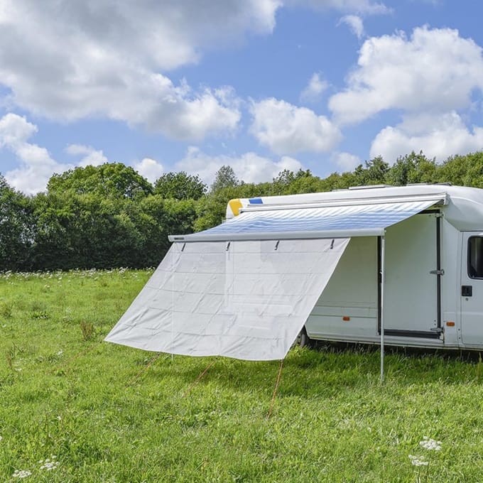 ProPlus Luifel Zonwering 330x200cm - Lichtgrijs
