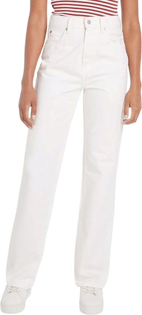 Tommy Hilfiger | Jeans Relaxed Bootcut | High waist | Ecru | Maat 32-32